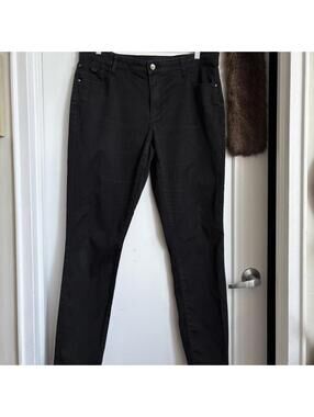 Y2K R JEANS BLACK SKINNY JEANS